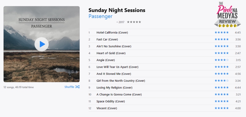 TPR - Passenger - Sunday Night Sessions-01